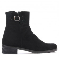 Stivaletti donna 3284 nero velluto