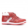 Stivali bambini 3207 rosso+bianco
