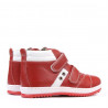 Stivali bambini 3207 rosso+bianco