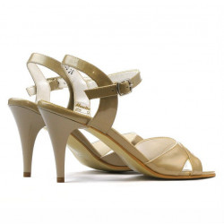 Sandali donna 1240 vernice beige