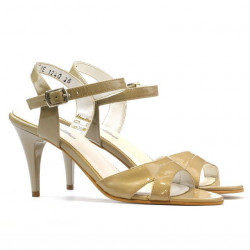 Sandali donna 1240 vernice beige