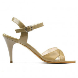 Sandali donna 1240 vernice beige
