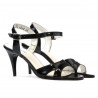 Sandali donna 1240 vernice nera