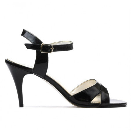 Sandali donna 1240 vernice nera