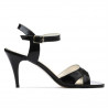 Sandali donna 1240 vernice nera