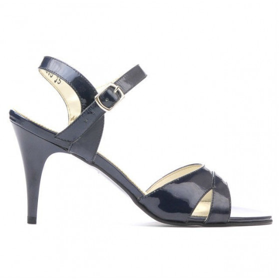 Sandali donna 1240 vernice indaco