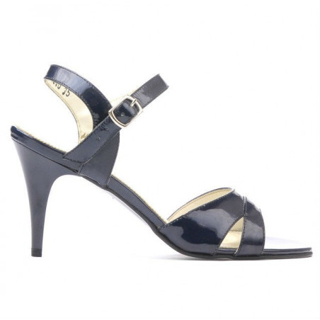 Sandali donna 1240 vernice indaco