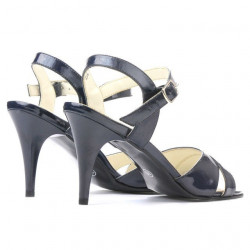 Sandali donna 1240 vernice indaco