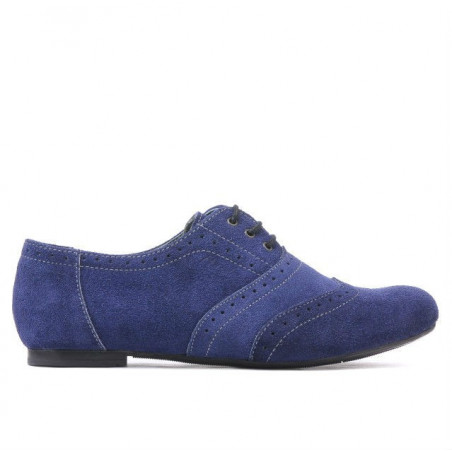 Scarpe casual donna 186 indigo velluto