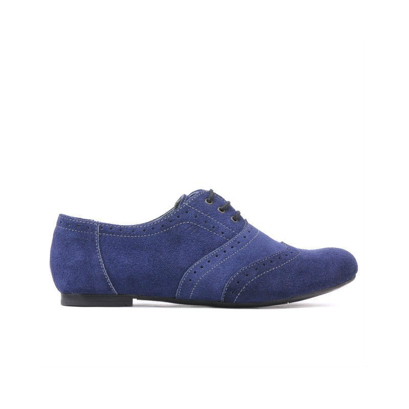 Scarpe casual donna 186 indigo velluto
