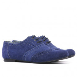 Scarpe casual donna 186 indigo velluto