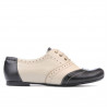 Scarpe casual donna 186 nero+beige