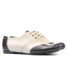 Scarpe casual donna 186 nero+beige