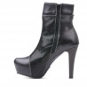 Stivaletti donna 1148 nero combinato
