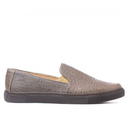 Scarpe sportive donna 658 croco sabbia