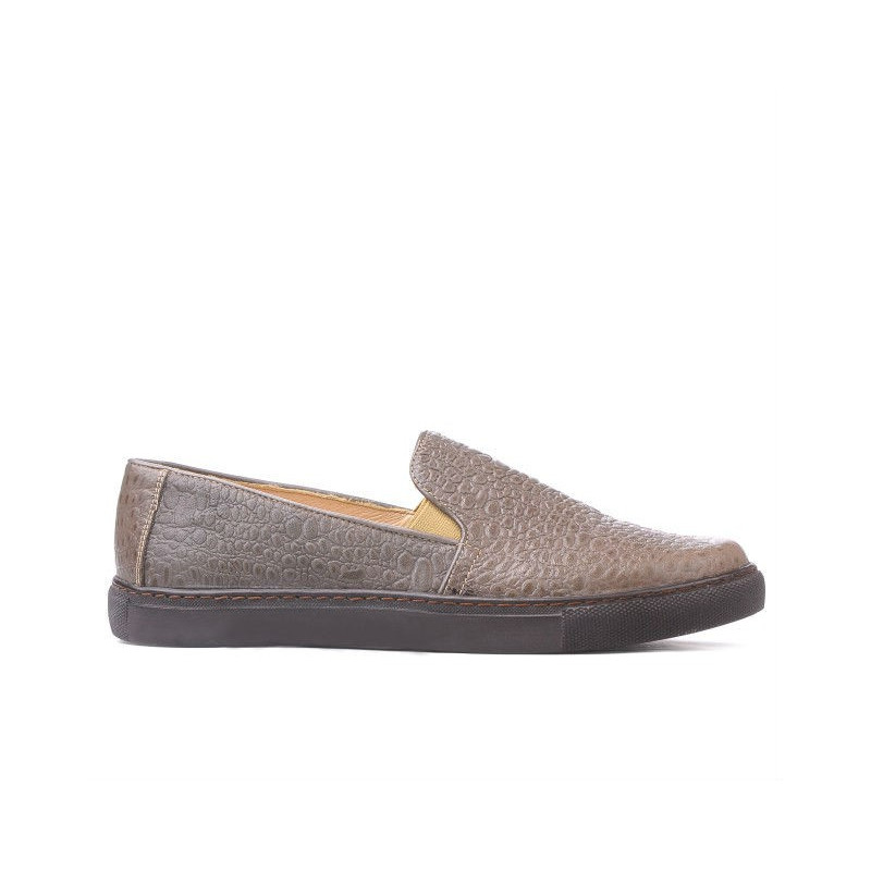 Scarpe sportive donna 658 croco sabbia