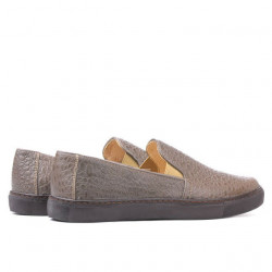 Scarpe sportive donna 658 croco sabbia