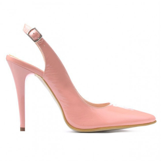 Sandali donna 1235 vernice rosa