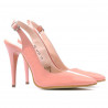 Sandali donna 1235 vernice rosa
