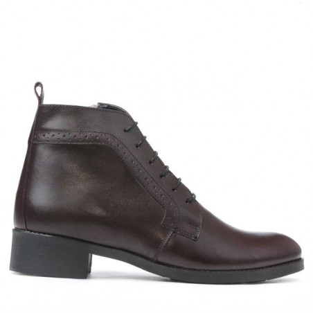 Stivaletti donna 3323 bordeaux
