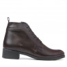 Stivaletti donna 3323 bordeaux