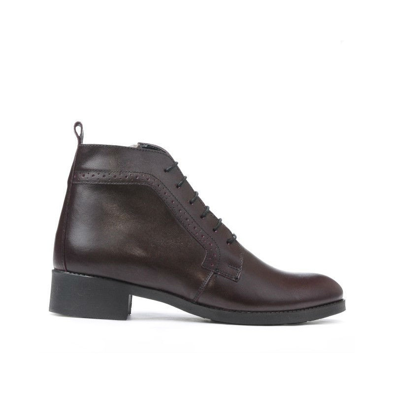 Stivaletti donna 3323 bordeaux