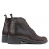 Stivaletti donna 3323 bordeaux