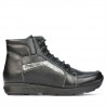 Stivaletti 3324 nero combinato