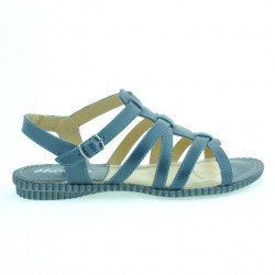 Sandali donna 595 indaco