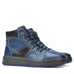 Scarponcini uomo 4107 indigo+tdm