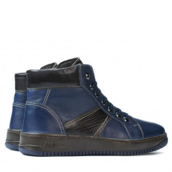 Scarponcini uomo 4107 indigo+tdm