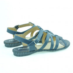 Sandali donna 595 indaco
