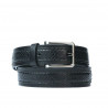 Cintura uomo 18b nero+serpente nero
