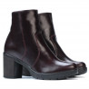 Stivaletti donna 3325 bordeaux01