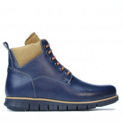Stivali uomo 4108 indaco