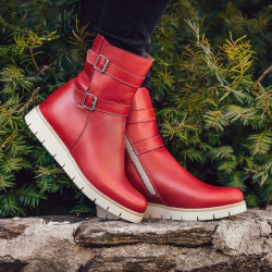 Stivali donna 3321 rosso