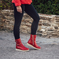 Stivali donna 3321 rosso