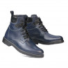 Stivaletti uomo 4105 indaco
