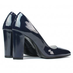 Scarpe eleganti donna 1261 lacca indaco
