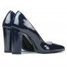 Scarpe eleganti donna 1261 lacca indaco