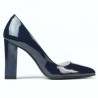Scarpe eleganti donna 1261 lacca indaco