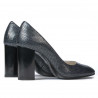 Scarpe eleganti donna 1269 pitone indaco