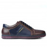 Scarpe sportive uomo 849 bordeaux+indaco