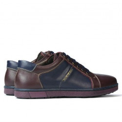 Scarpe sportive uomo 849 bordeaux+indaco