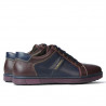 Scarpe sportive uomo 849 bordeaux+indaco