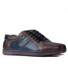 Scarpe sportive uomo 849 bordeaux+indaco