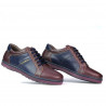 Scarpe sportive uomo 849 bordeaux+indaco
