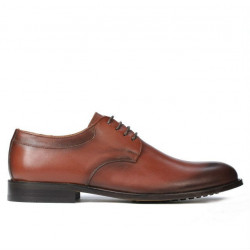 Scarpe eleganti da uomo 839 in cognac
