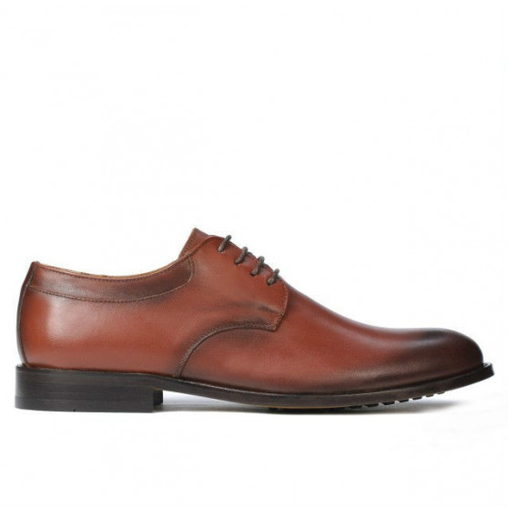 Scarpe eleganti da uomo 839 in cognac