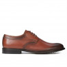 Scarpe eleganti da uomo 839 in cognac